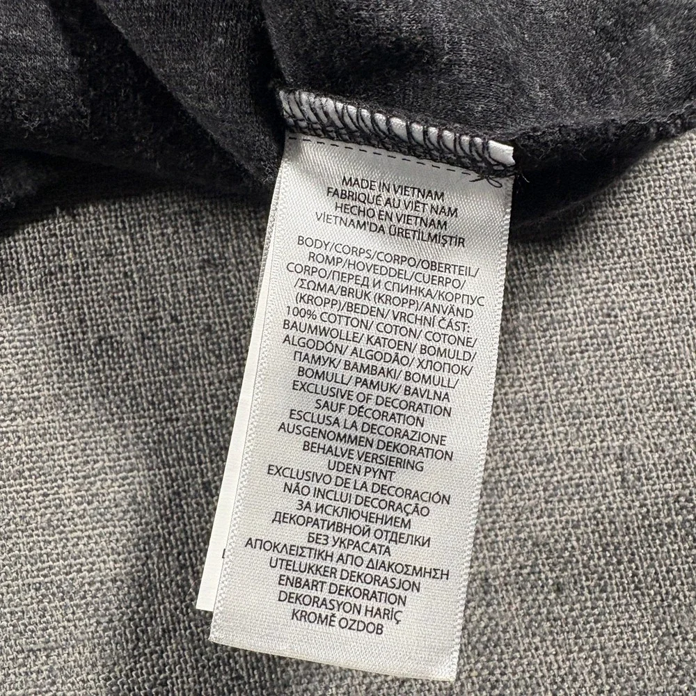 Polo Ralph Lauren Quarter Zip Pullover Mens XL Gray Estate Rib Cotton Sweater